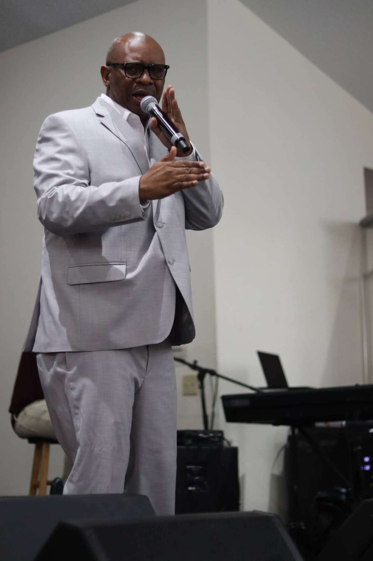 Pastor Myron Barfield ministering 3